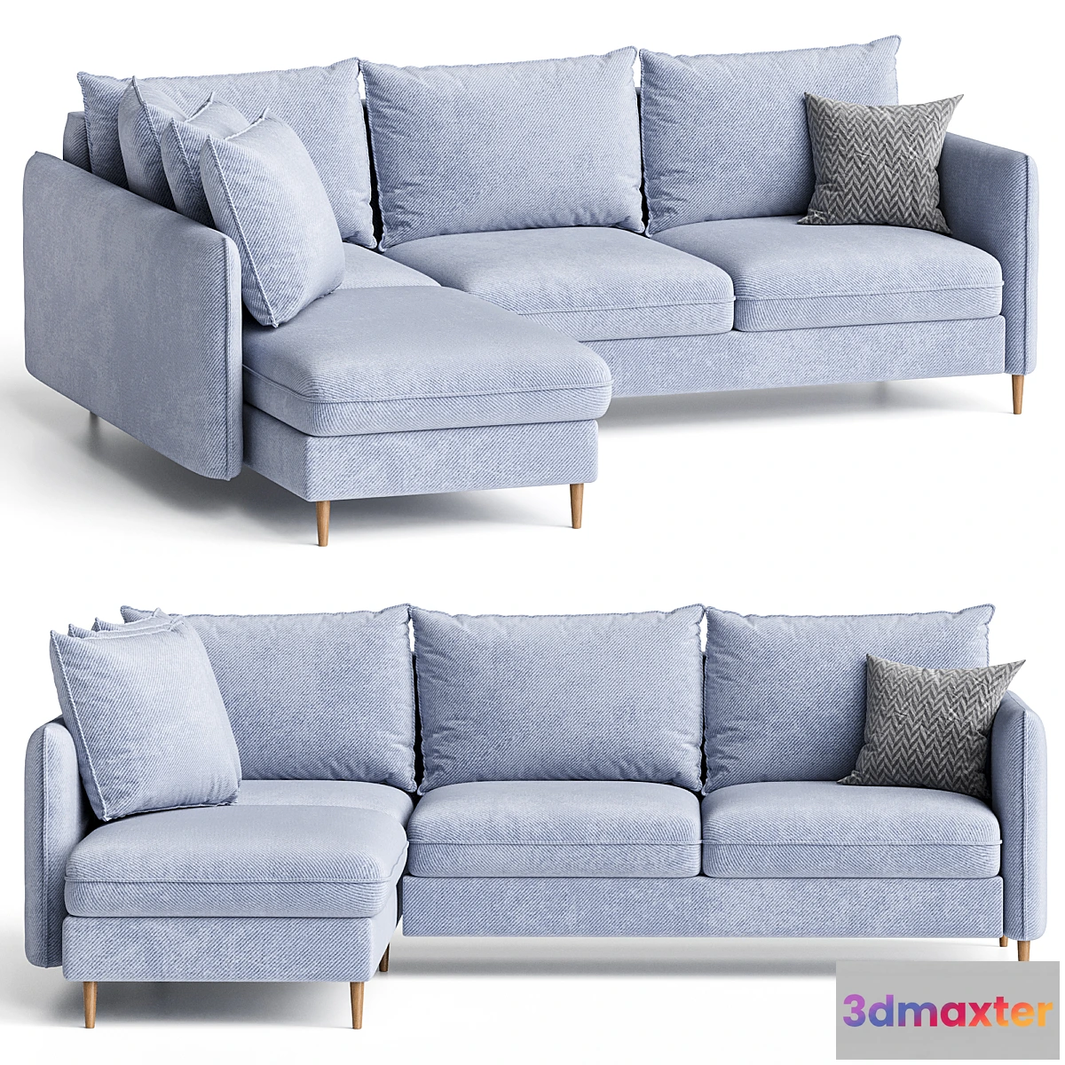 1322373 - CORNER SOFA CHIC - No.2 3D Max