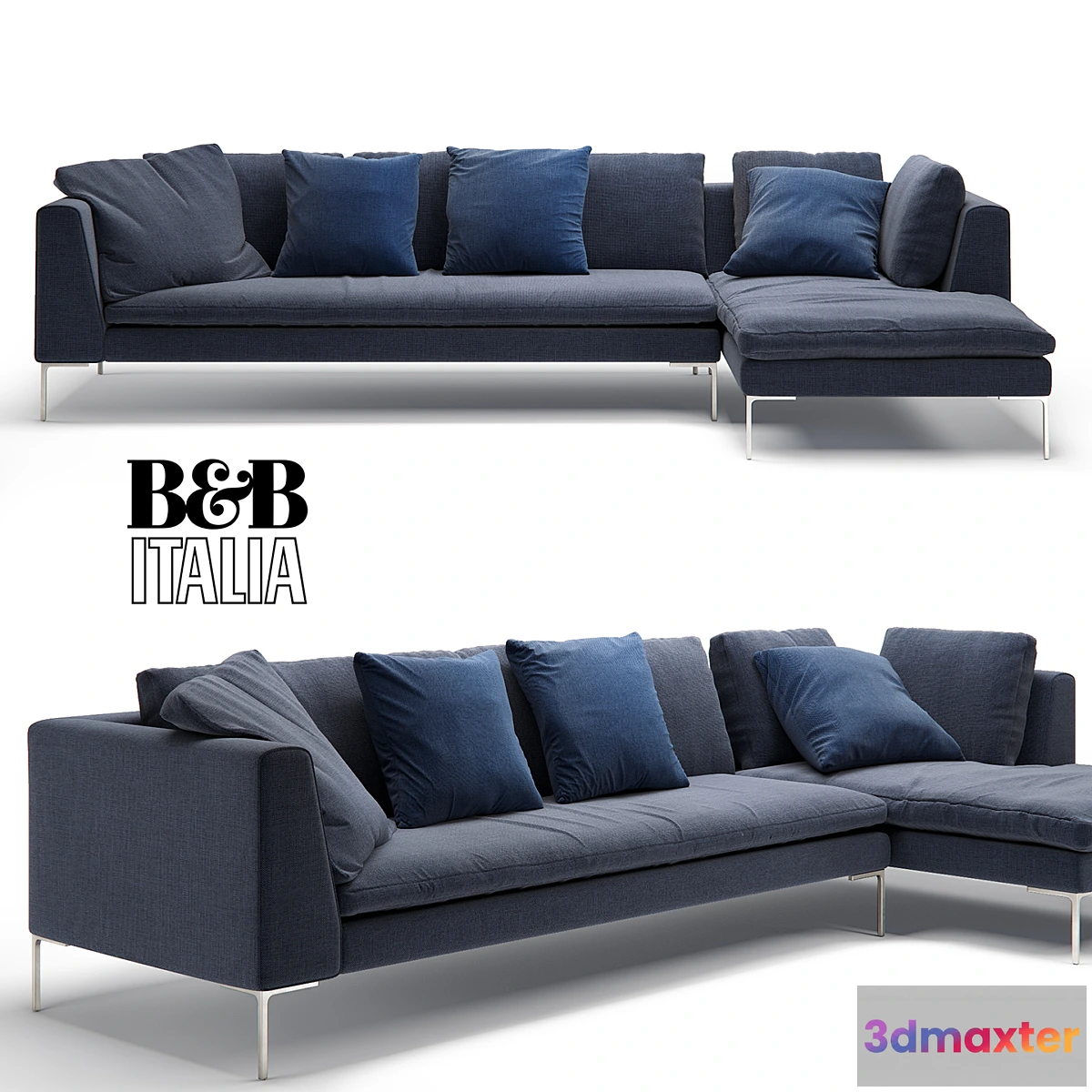 1323581 - B&B Italia Charles 20° 3D Max