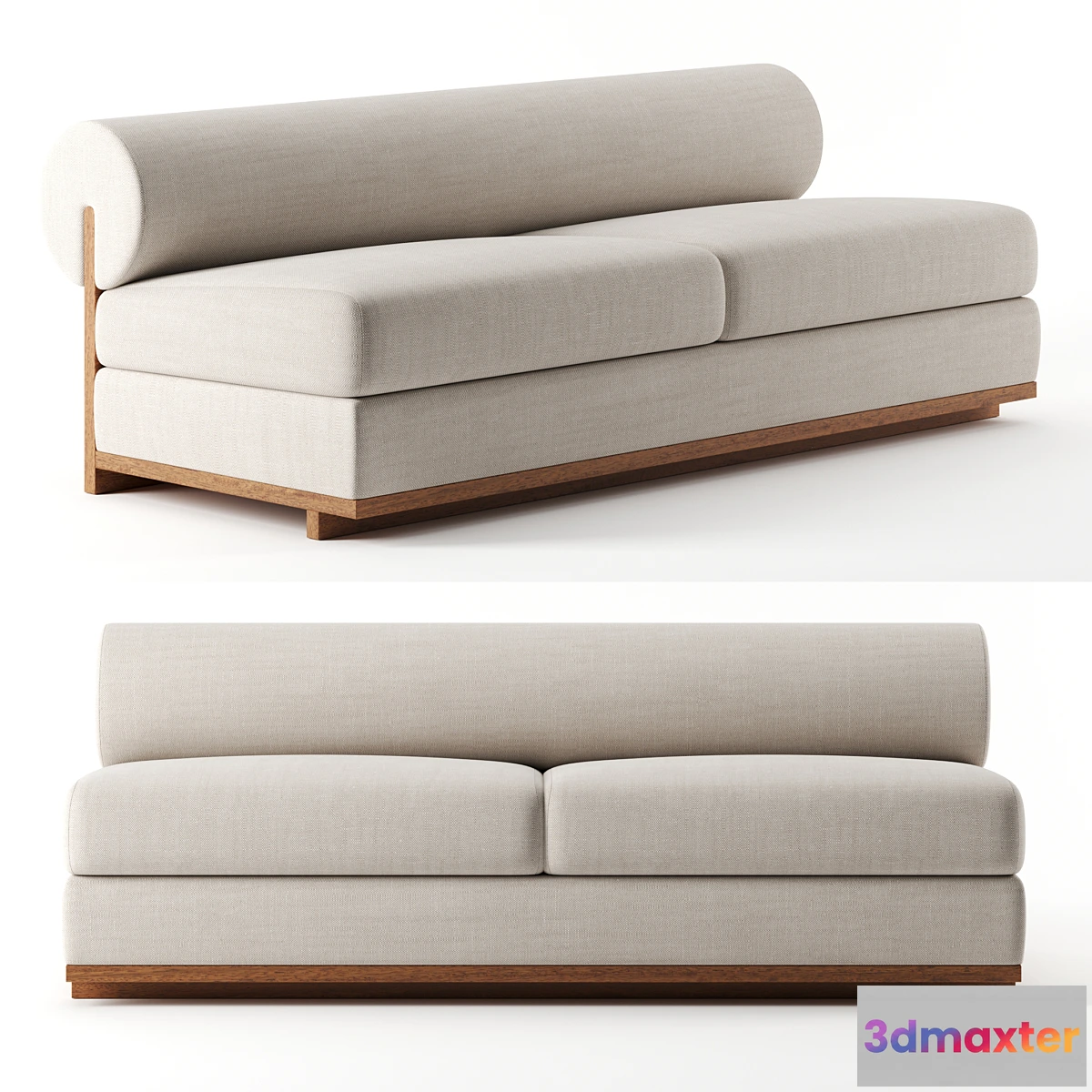 1323860 - SLIPPER LOUNGER 2 seat by Moving Mountains 3D Max