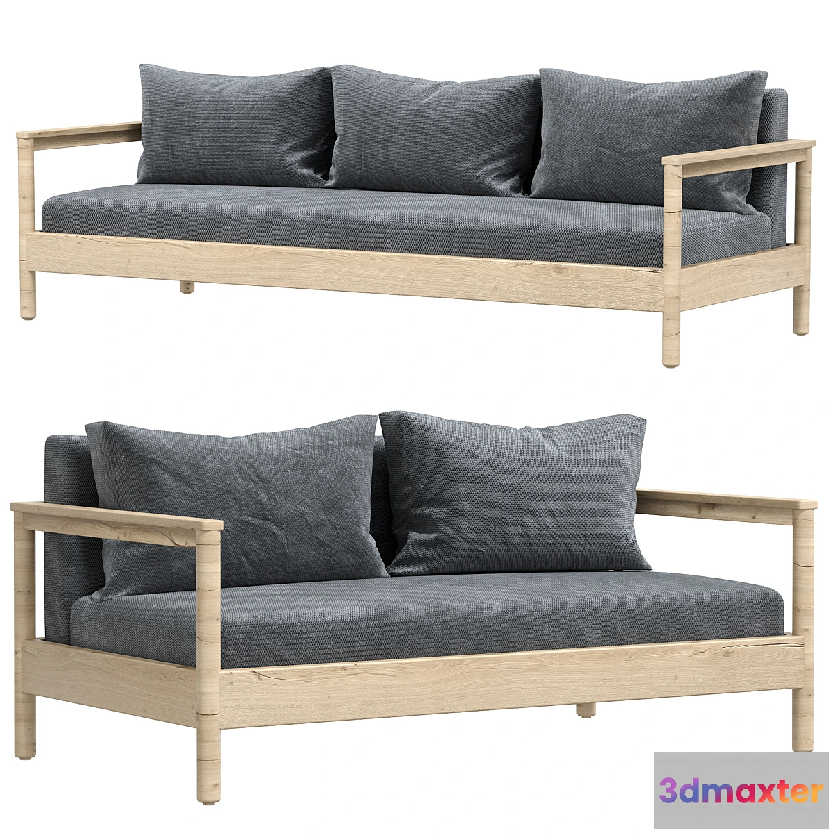 1323985 - Sofa Varaschin Bali 3D Max