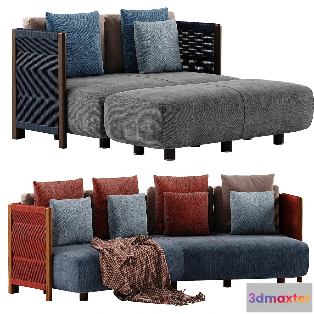 1324139 - Exteta Levante sofa 2 3D Max