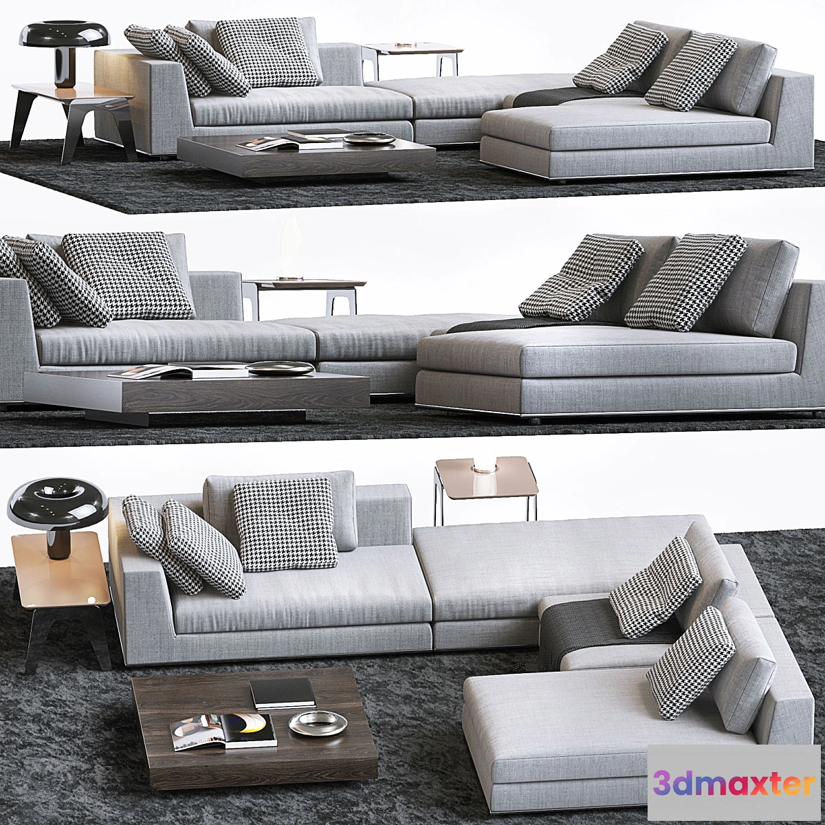 1324835 - HAMILTON BY MINOTTI 2 3D Max