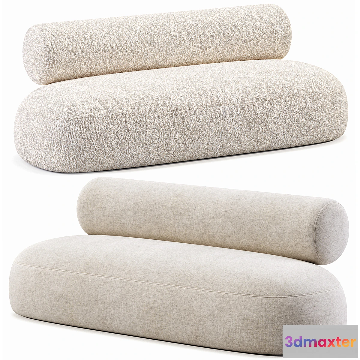 1326492 - Hippo Sofa By NORR11 3D Max