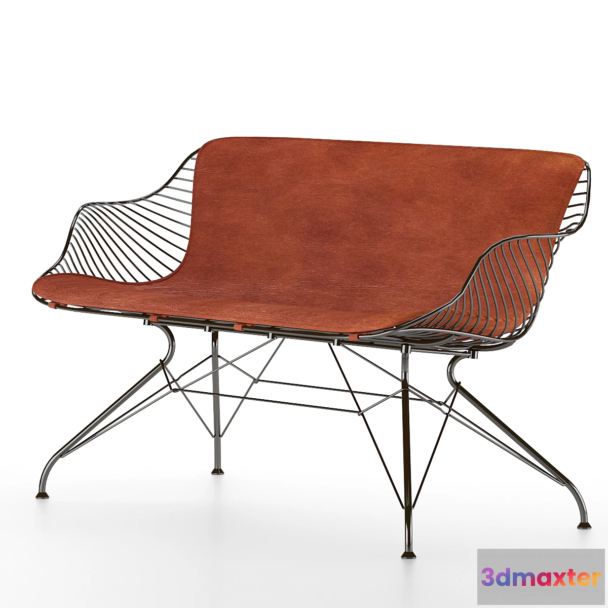 1326751 - Wire Lounge Sofa Overgaard & Dyrman 3D Max