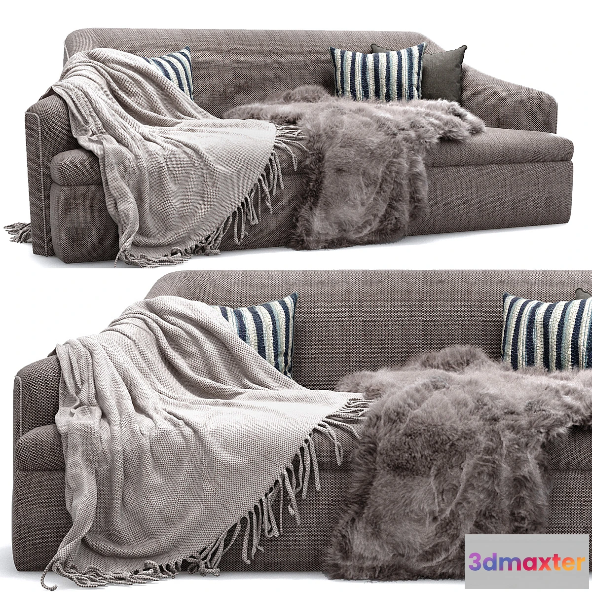 1328366 - Baker Skylar Sofa No Bau3304 s 3D Max