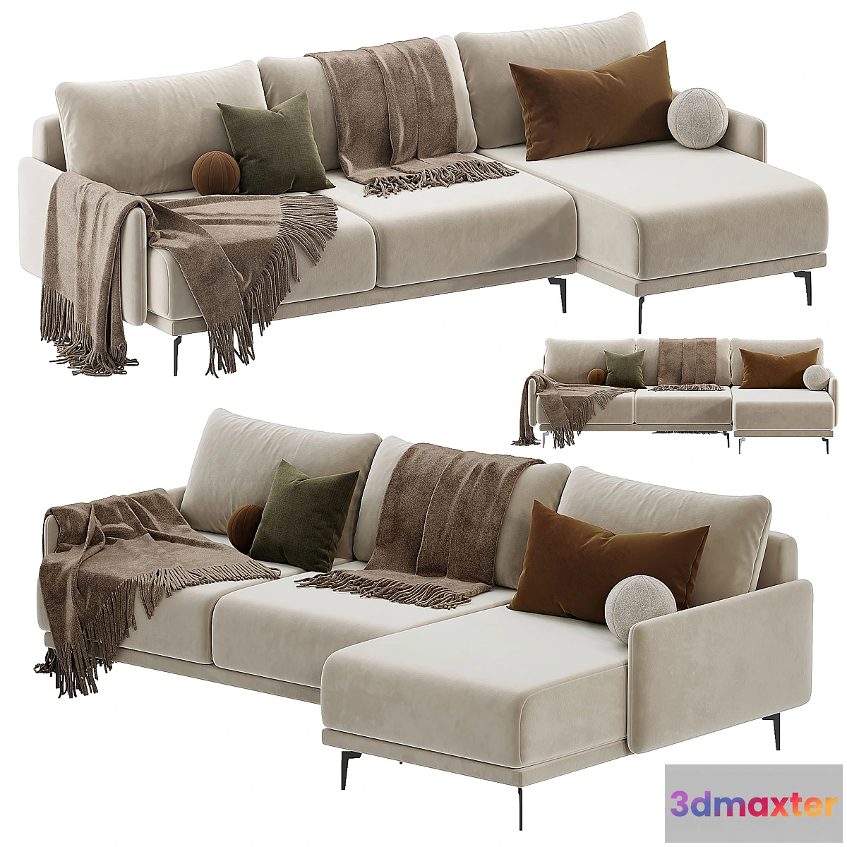 1328400 - Archi Sofa - No.2 3D Max