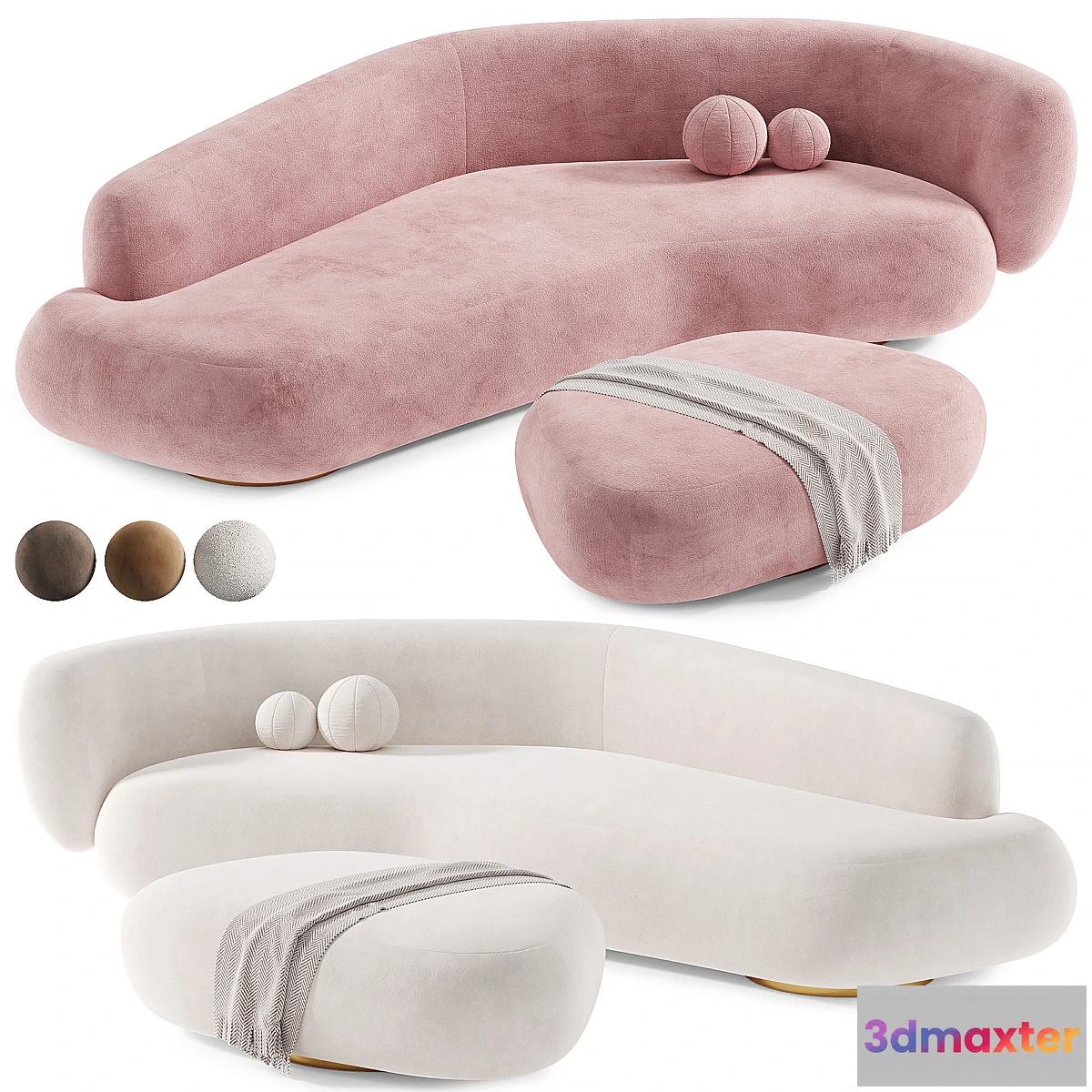 1328520 - OKHA REPOSE Sofa Modern By Kookudesign 3D Max