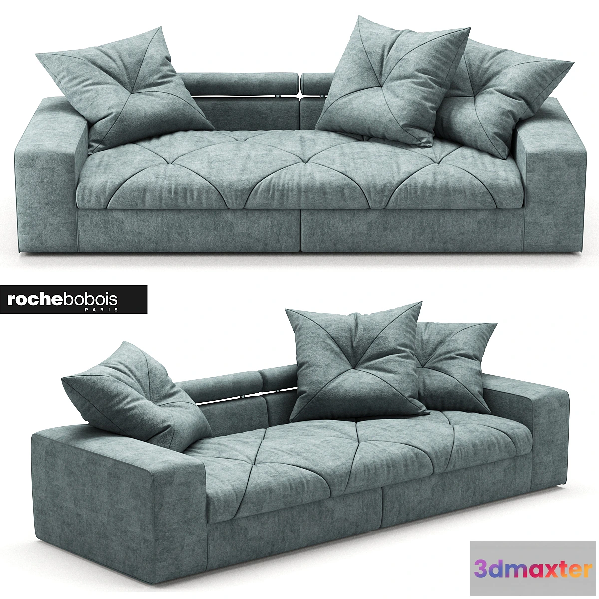 1328655 - Rochebobois Discourse 5 seat sofa - No.2 3D Max