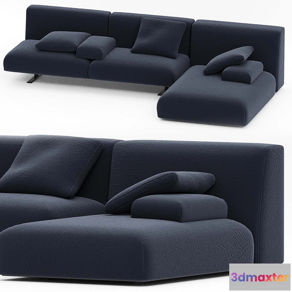1330196 - Paola Lenti MOVE Modular sofa N4 3D Max