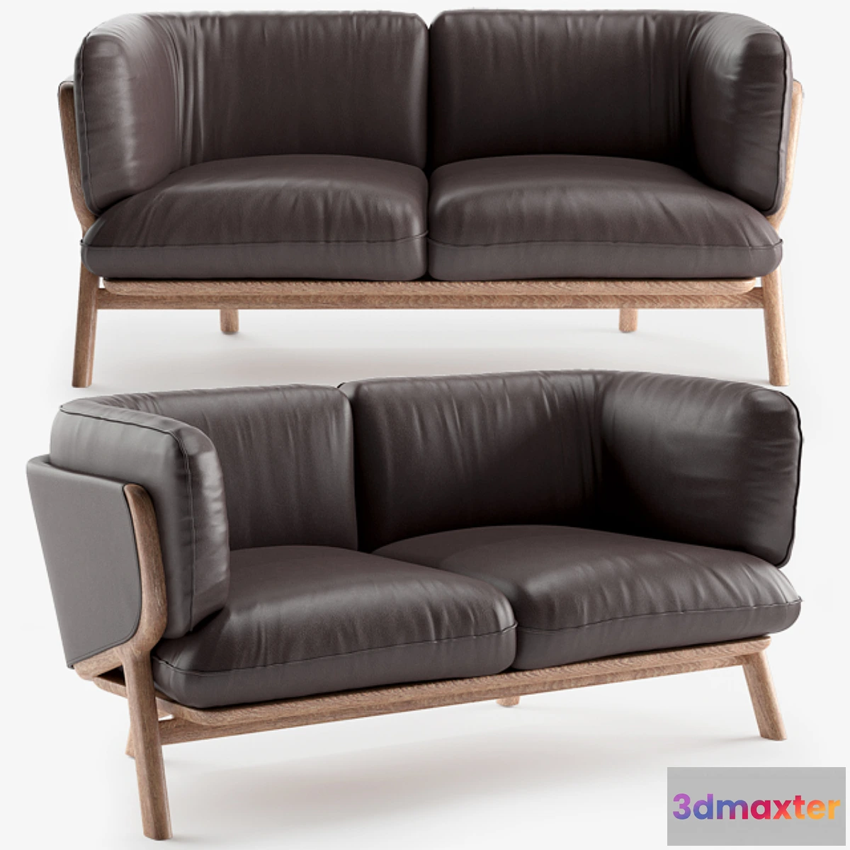 1330583 - STANLEY 2 Seat Sofa 3D Max
