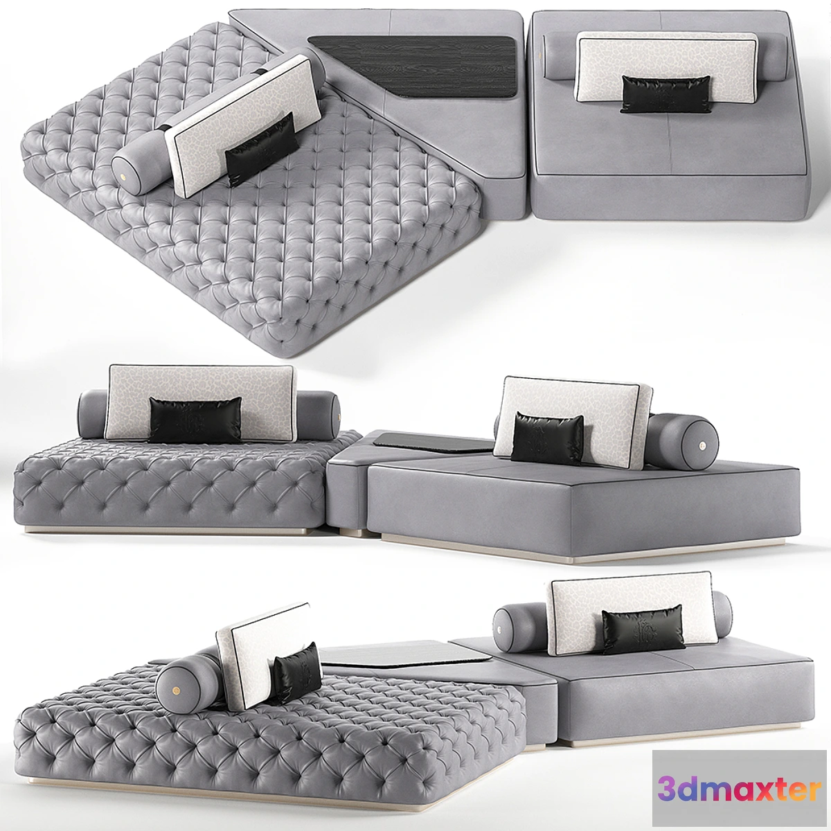 1330636 - cavalli DARLINGTON2 sofa 3D Max