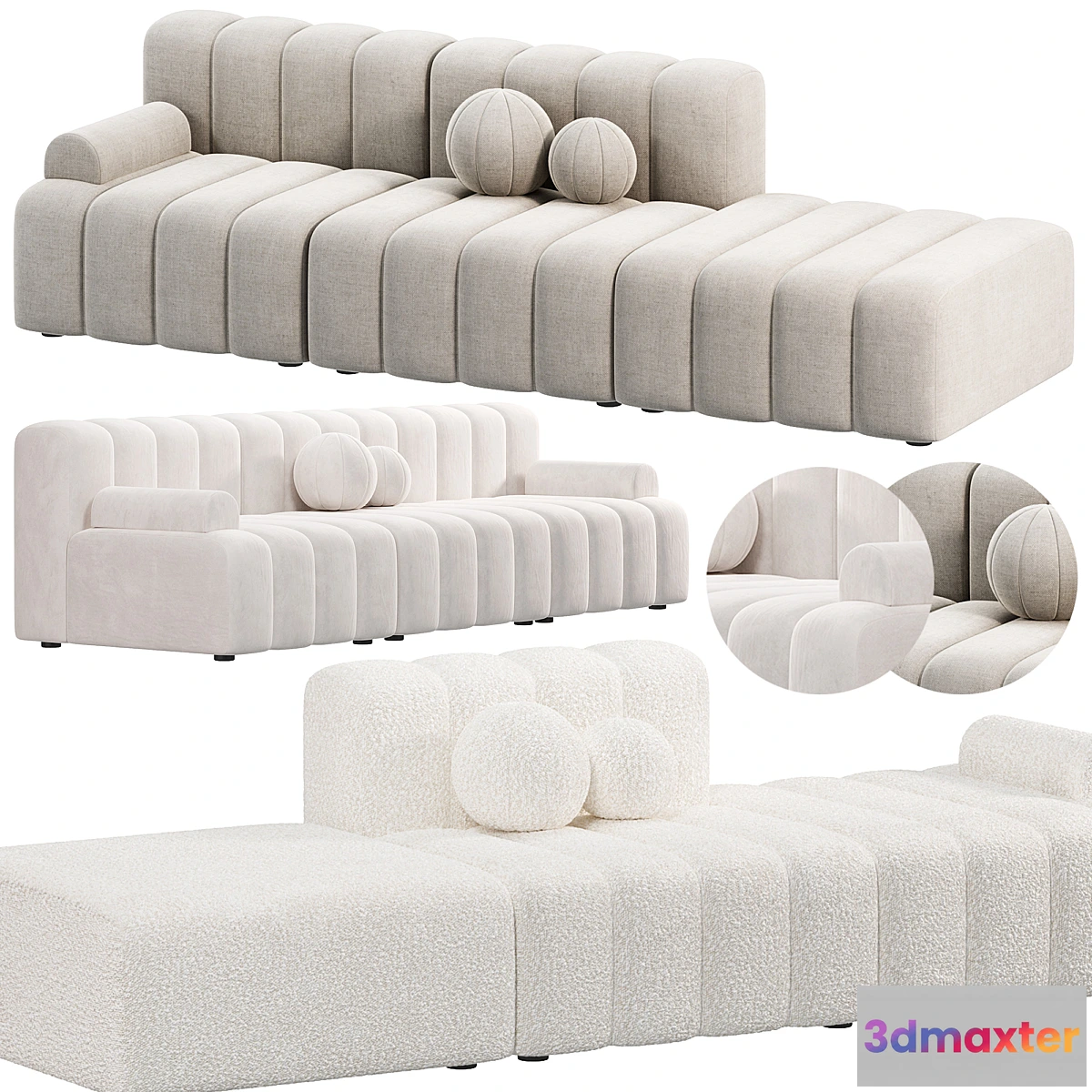 1331683 - Modular Sofa STUDIO NORR11 sofas - No.2 3D Max