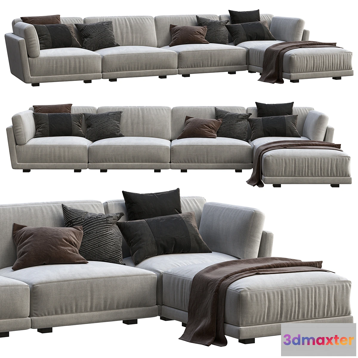 1332078 - RH Lars Modular sofa 3D Max