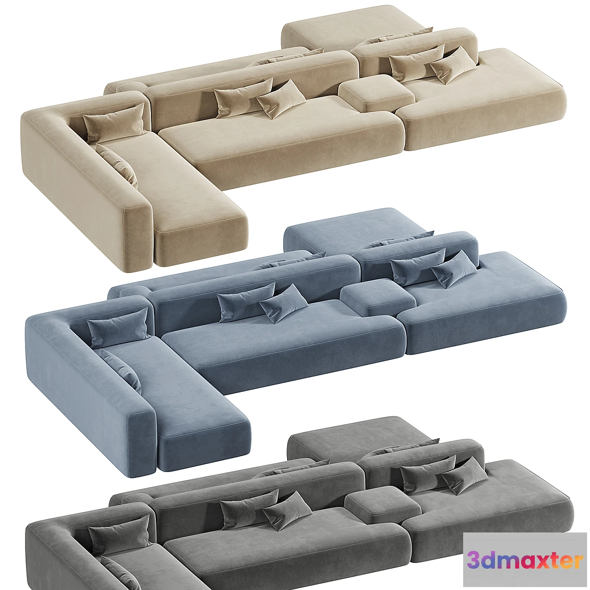 1332322 - Modular sofa Lema Cloud 3D Max