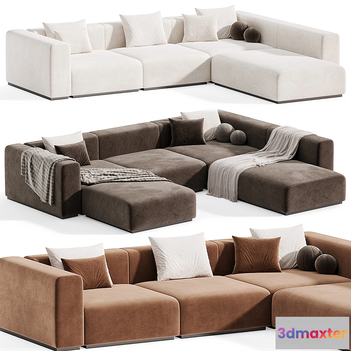 1332366 - RONNY SOFA Modular sofa By Kalibroom 3D Max