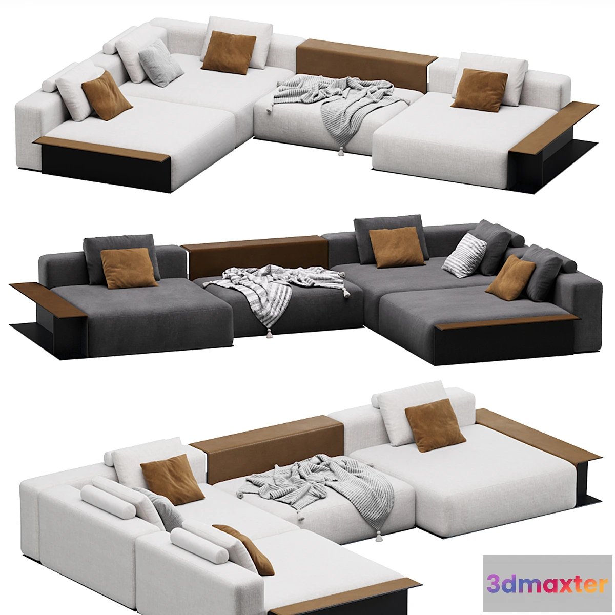 1332440 - Westside Sofa Poliform 3D Max
