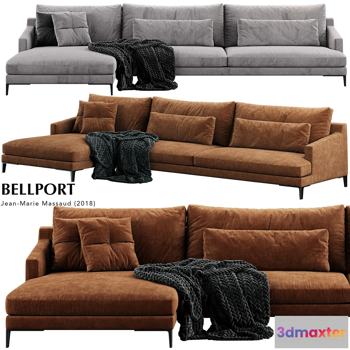 1332835 - Poliform Bellport Sofa 2 3D Max