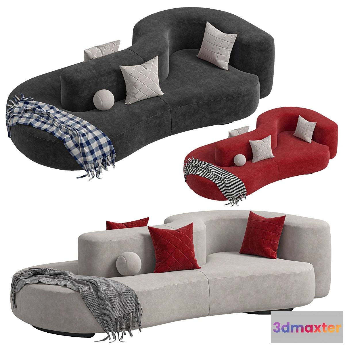 1334645 - Kay Sofa - No.4 3D Max