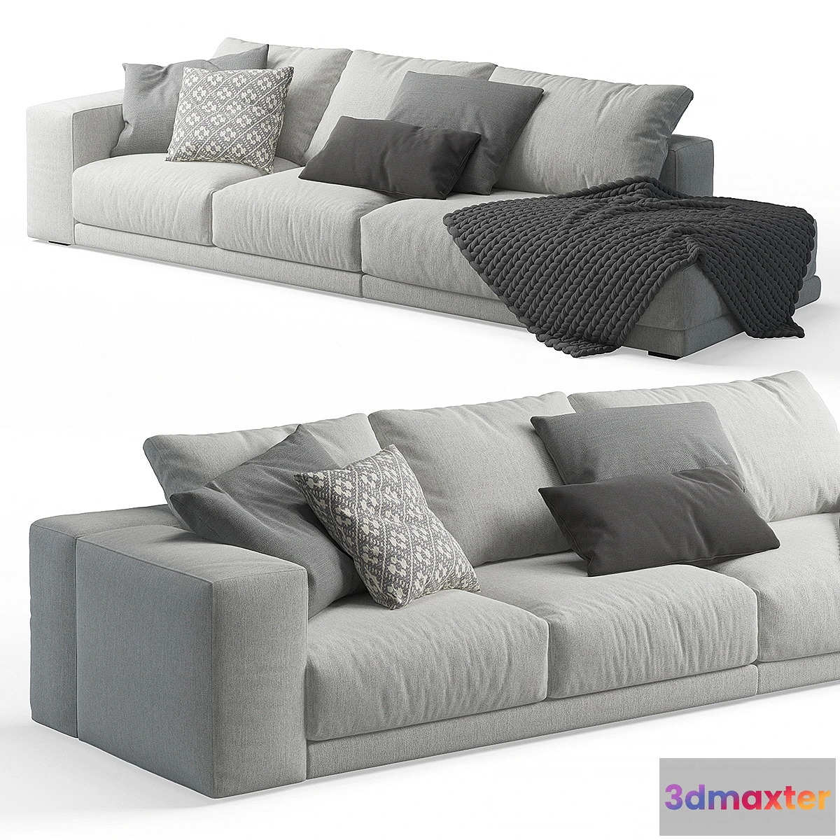 1334940 - Swan Hills Lounge Sofa 3D Max