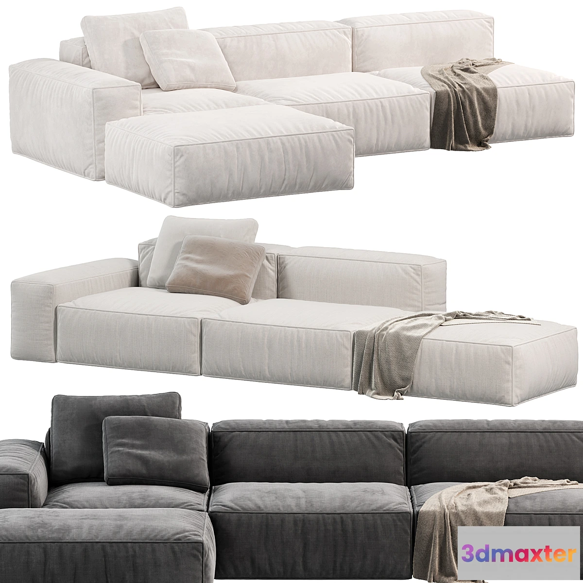 1335407 - Sofa Ebi Happy Grafit Loft sofa 6 3D Max