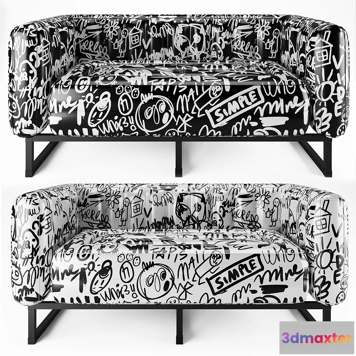 1335645 - Sofa YOMI NEP By Mojow 3D Max