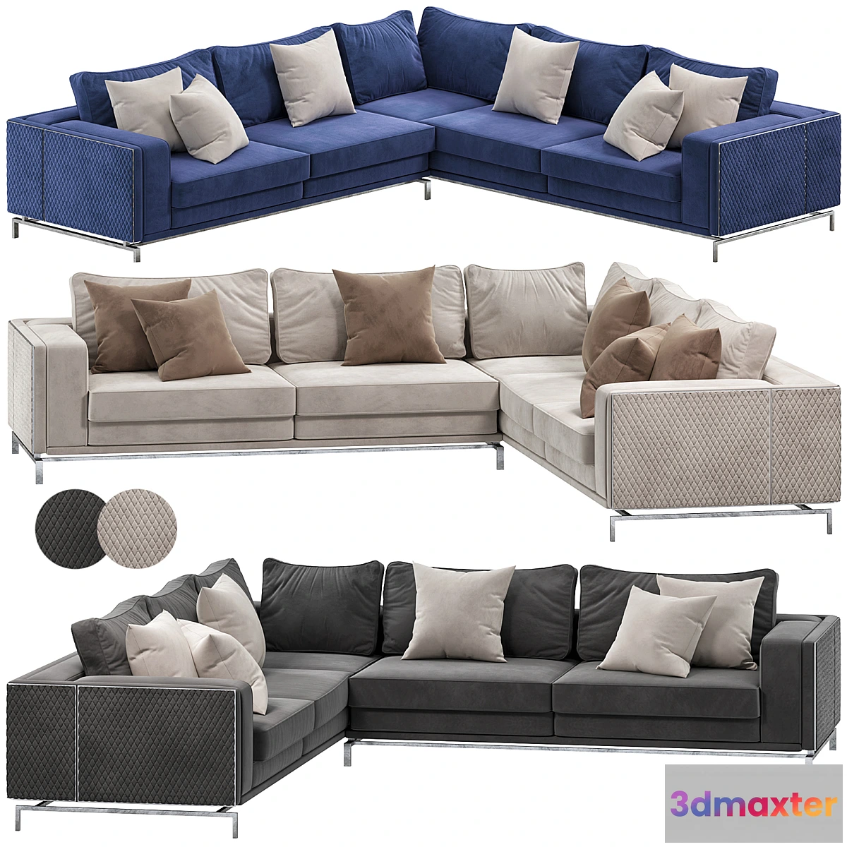 1335657 - DENIS CORNER SOFA BED by atmacha - No.2 3D Max