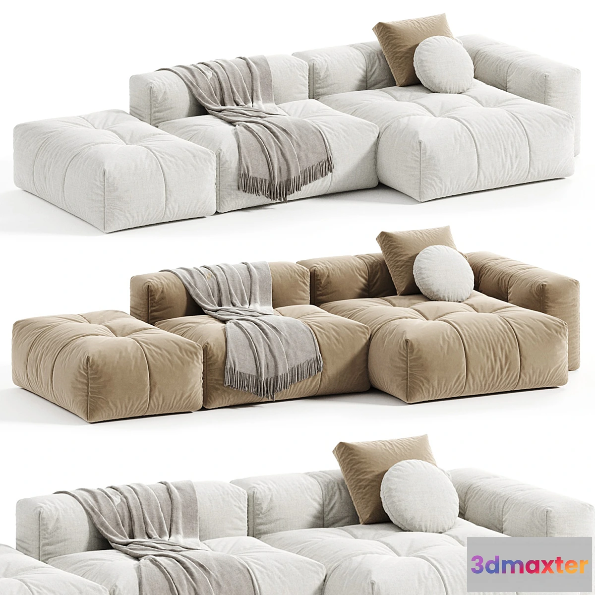 1335894 - Saba Italia PIXEL Levi sofa 3D Max