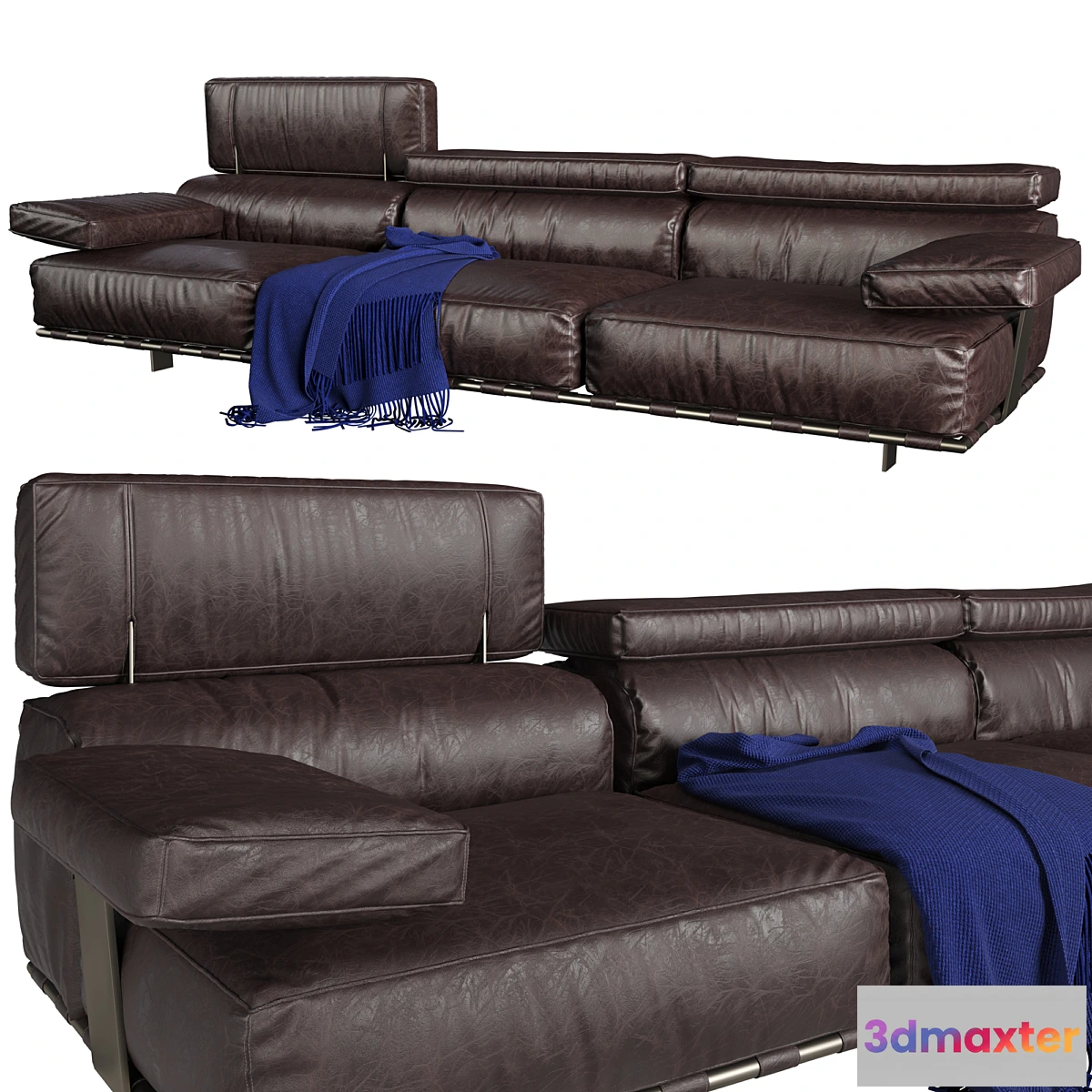 1335967 - Visionnaire Montparnasse Sofa 3D Max