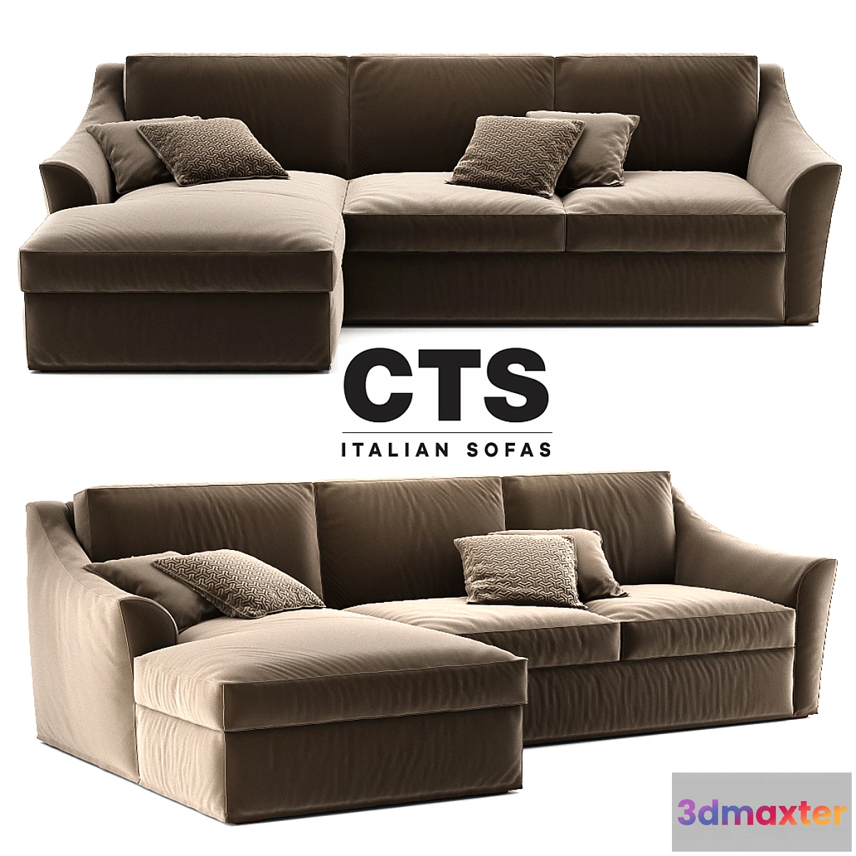 1336522 - Passion sofa by CTS Salotti 3D Max