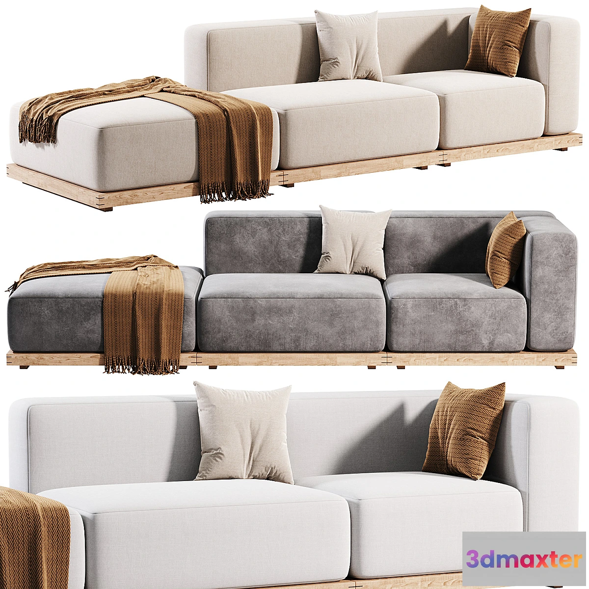 1337405 - N-S02 Sofa by Karimoku Case Study - No.2 3D Max