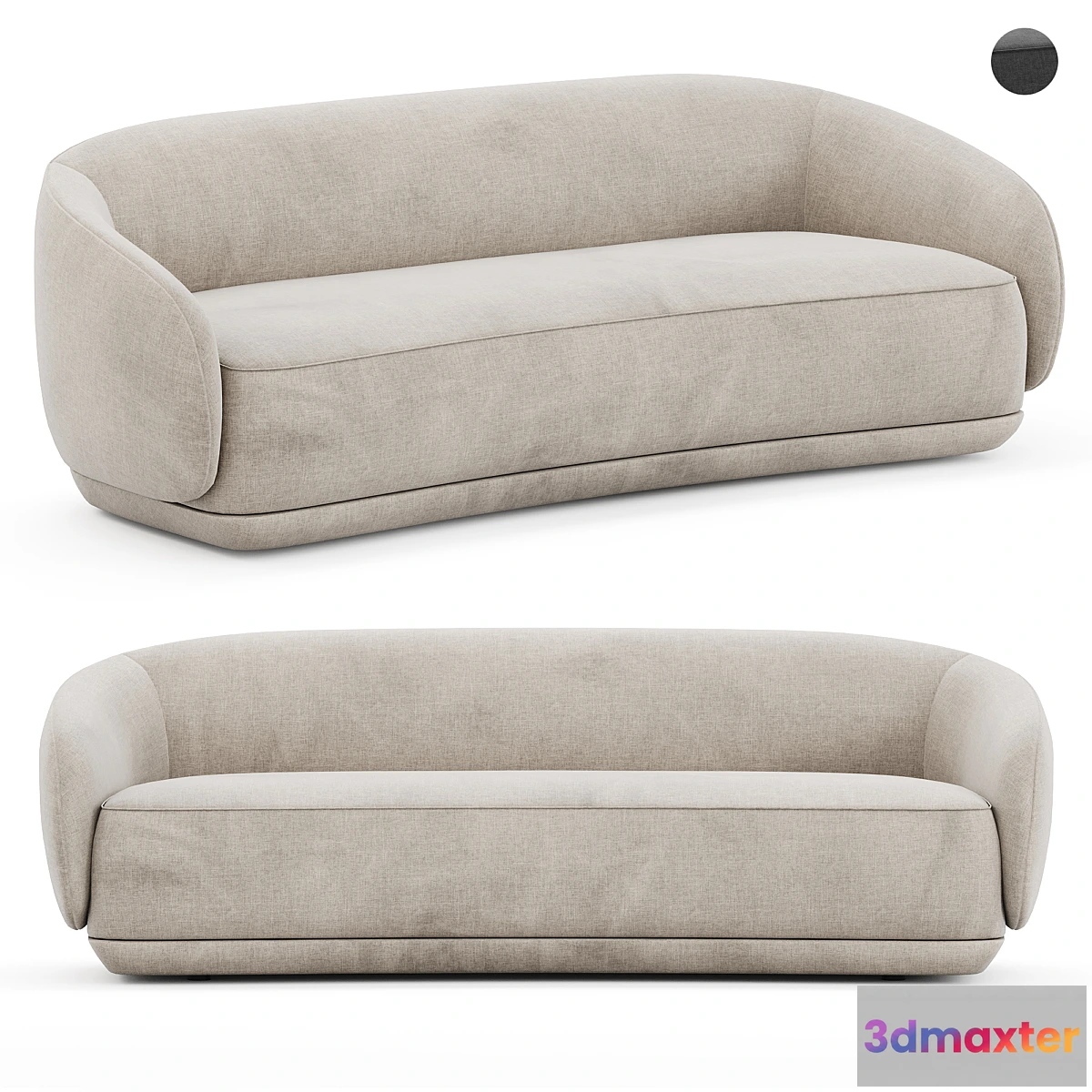 1337679 - Bolzano sofa by BoConcept 3D Max