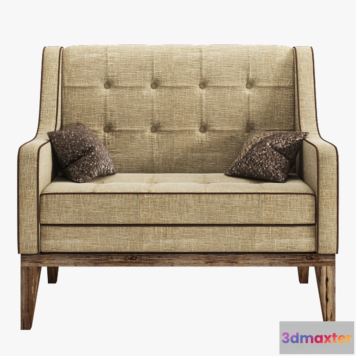 1338922 - Flamant bench cielo 3D Max