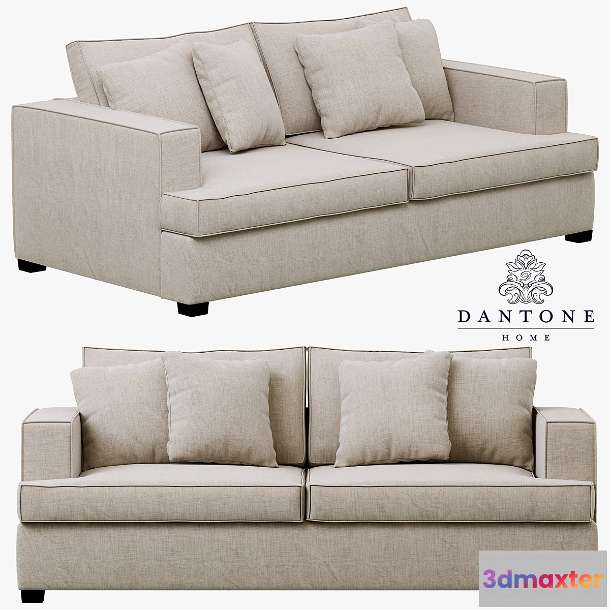 1339155 - Dantone Home Sofa Leicester 3D Max