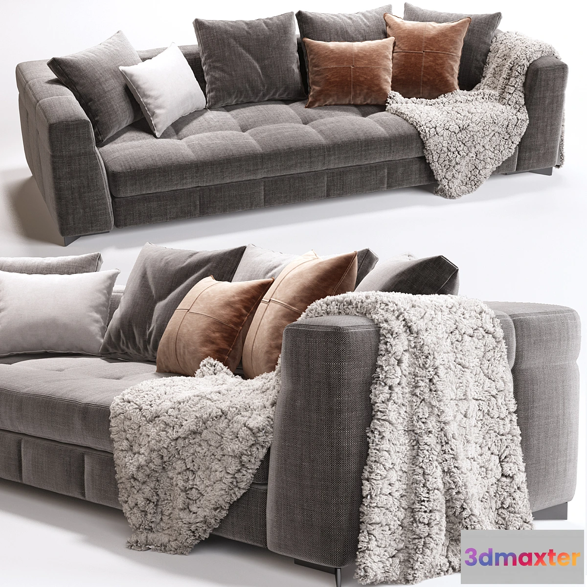 1341197 - Minotti Blazer sofa 3D Max