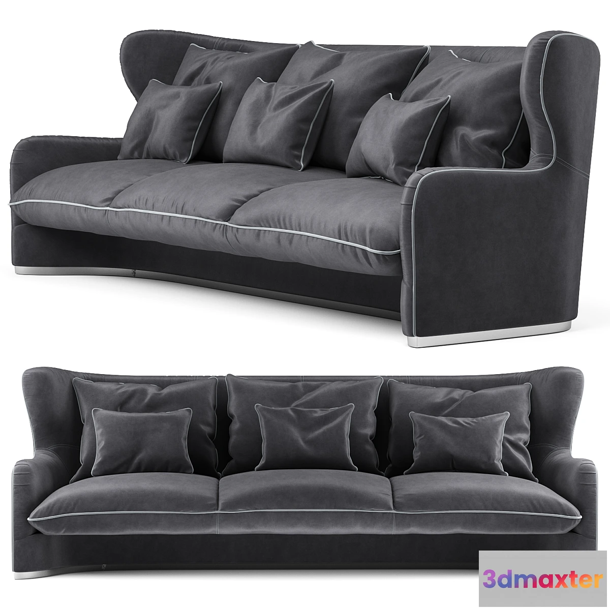 1341825 - Balance sofa - Visionnaire 3D Max