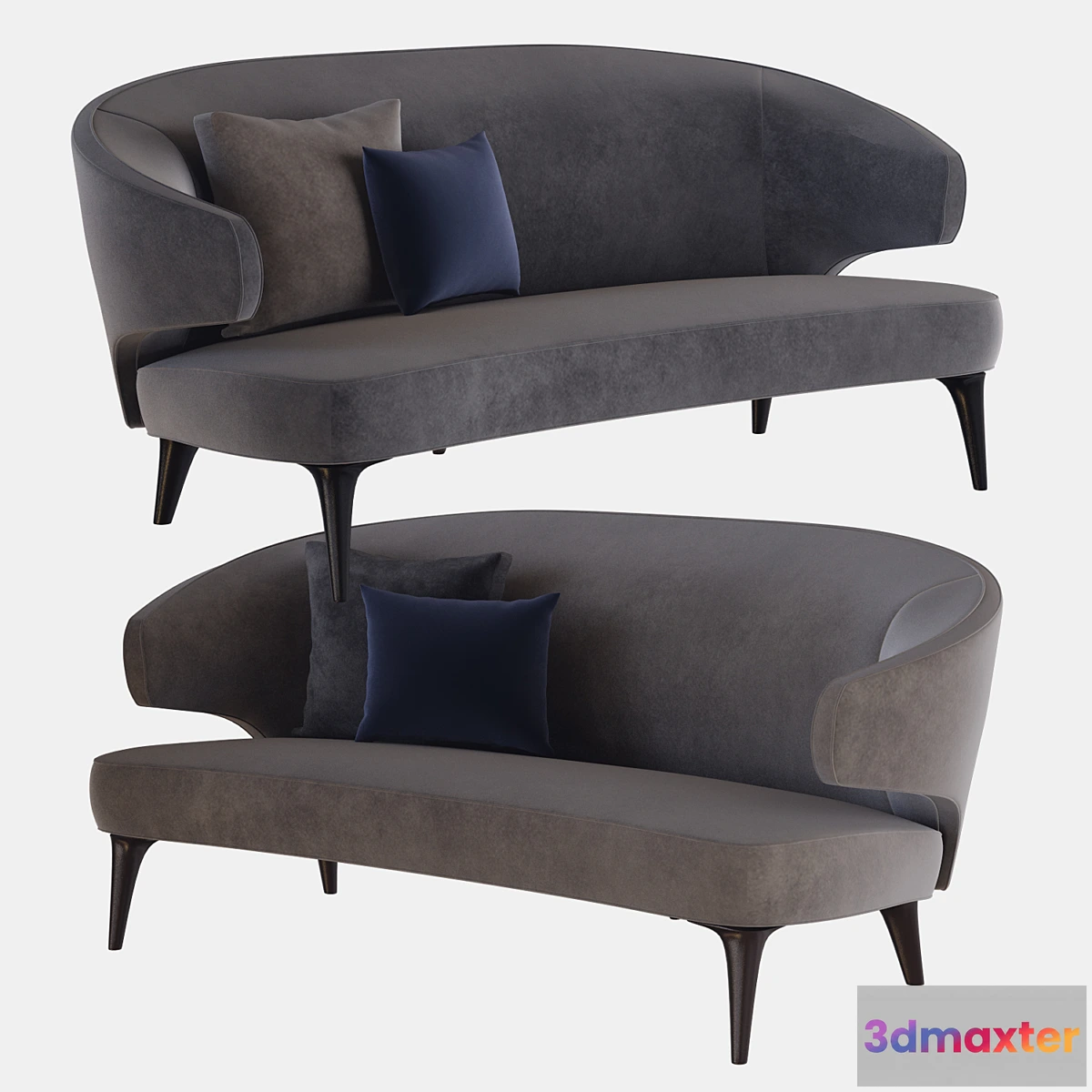 1342172 - aston sofa minotti 3D Max