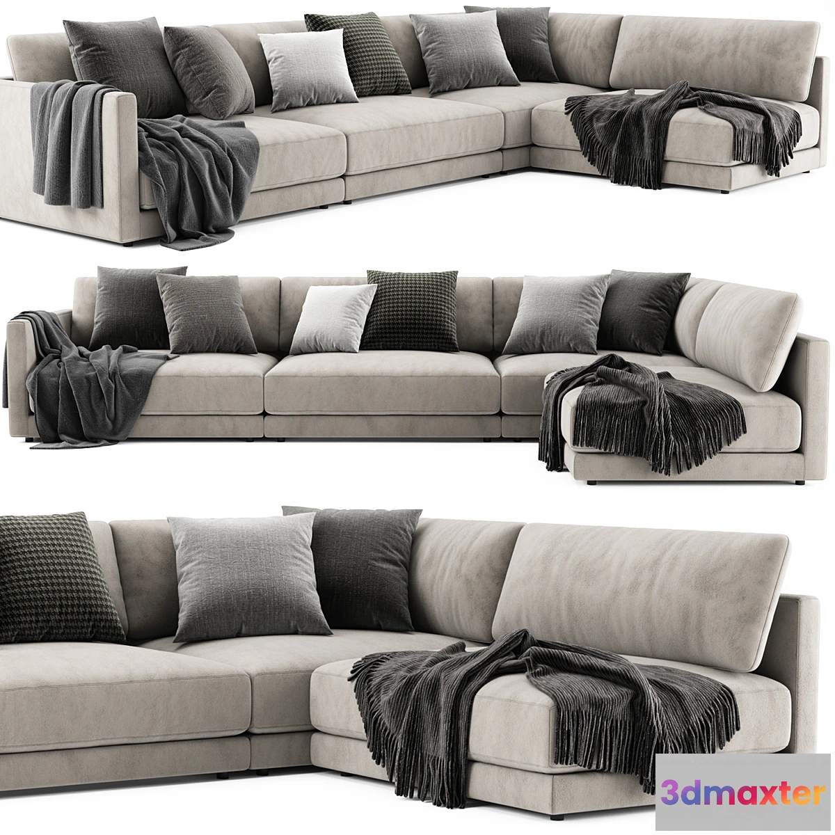 1342293 - Blanche katarina sofa 3D Max