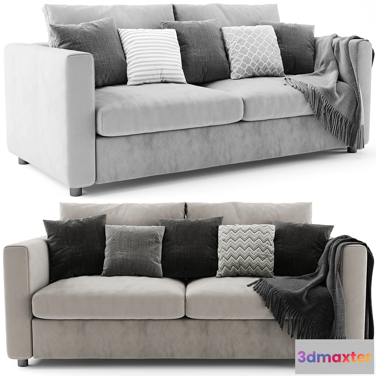 1342338 - Ikea Finnala 2 Seat Sofa 3D Max