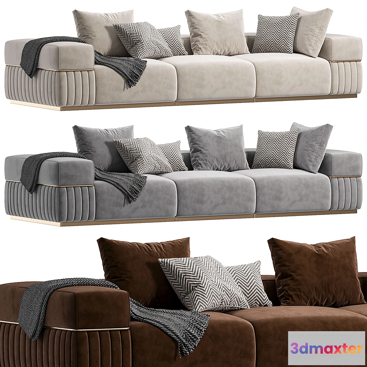 1342351 - CORDOBA SOFA BY CAZARINA 3D Max