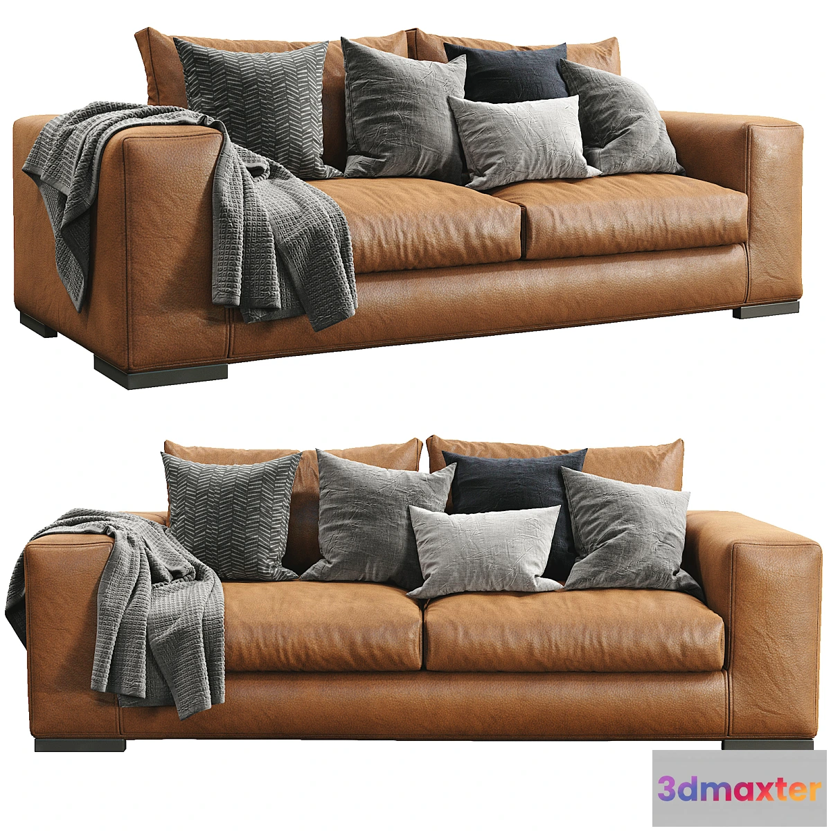 1343358 - Sofa Leather ESPACE By Ferlea 3D Max
