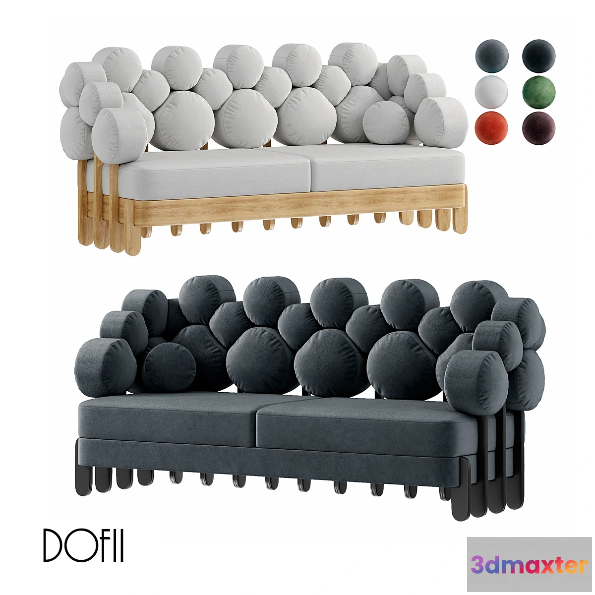 1344279 - (OM) sofa “IKRA” by Dofii 3D Max