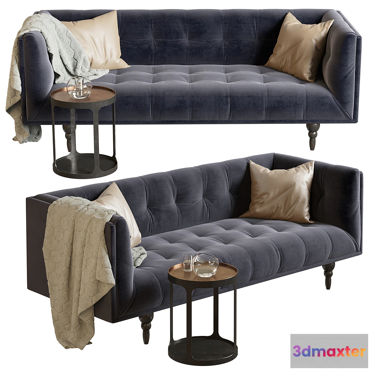 1344465 - Connor 3 Seater Sofa 3D Max
