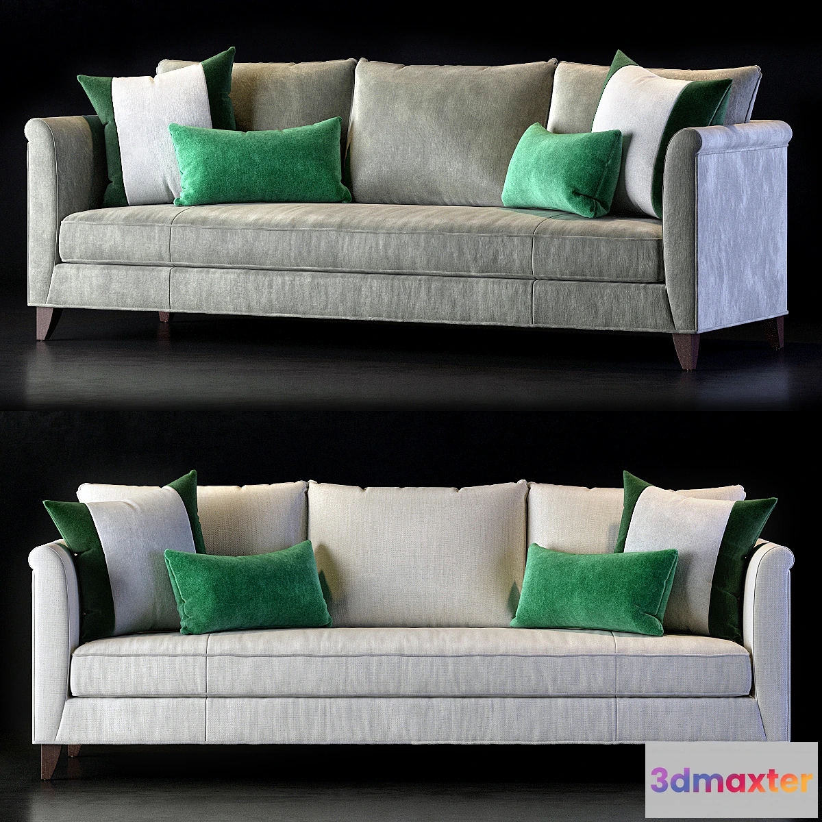 1345124 - Baker Medida Sofa by Laura Kirar 3D Max