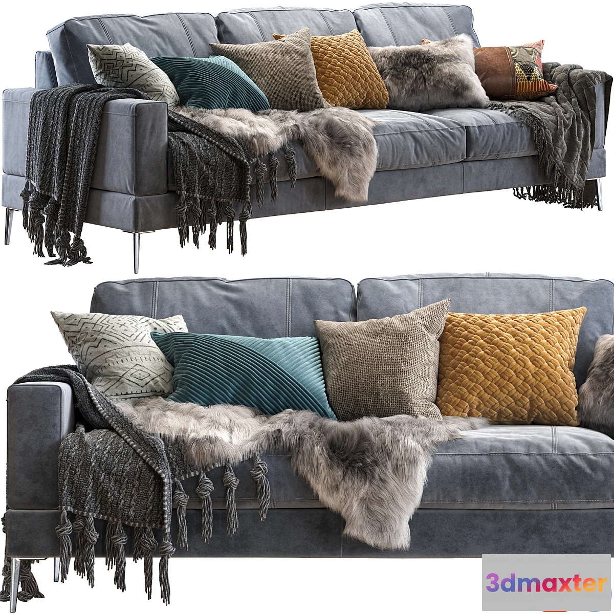1345359 - Capri sofa 258 cm 3D Max