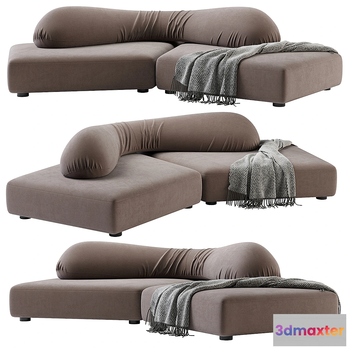 1345877 - On The Rocks EDRA Sofa - No.2 3D Max