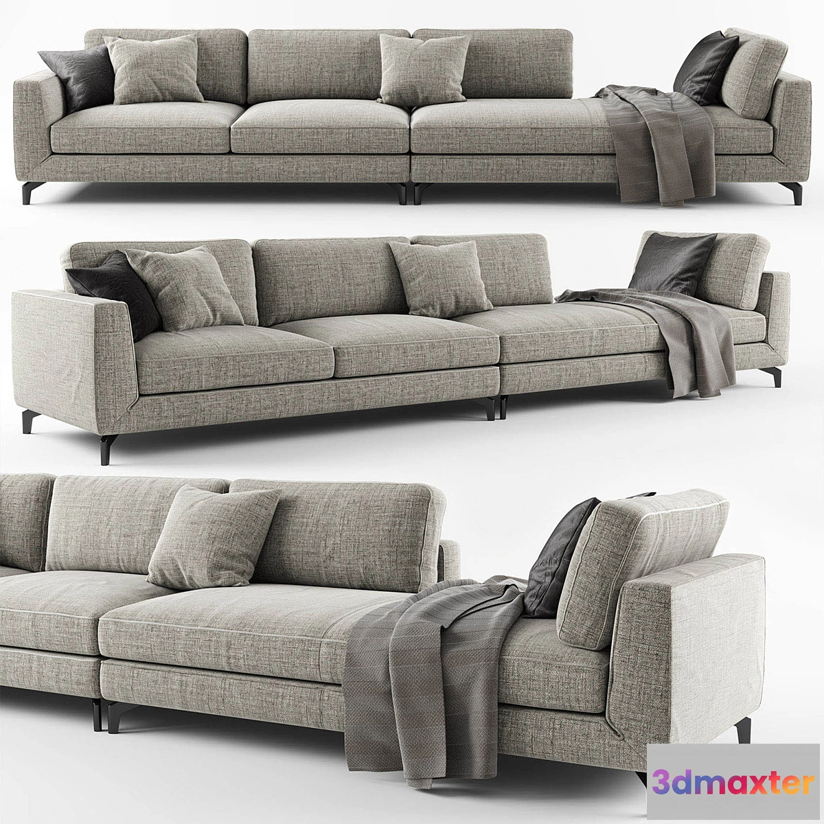 1346119 - Calligaris CARRE sofa 3D Max