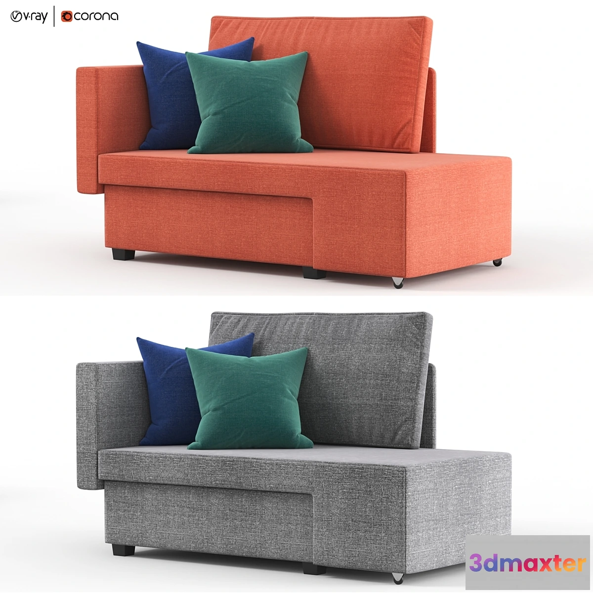 1347258 - IKEA GRALLSTA sofa 3D Max