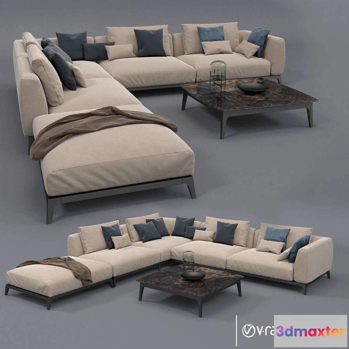 1348288 - Flou Sofa 3D Max