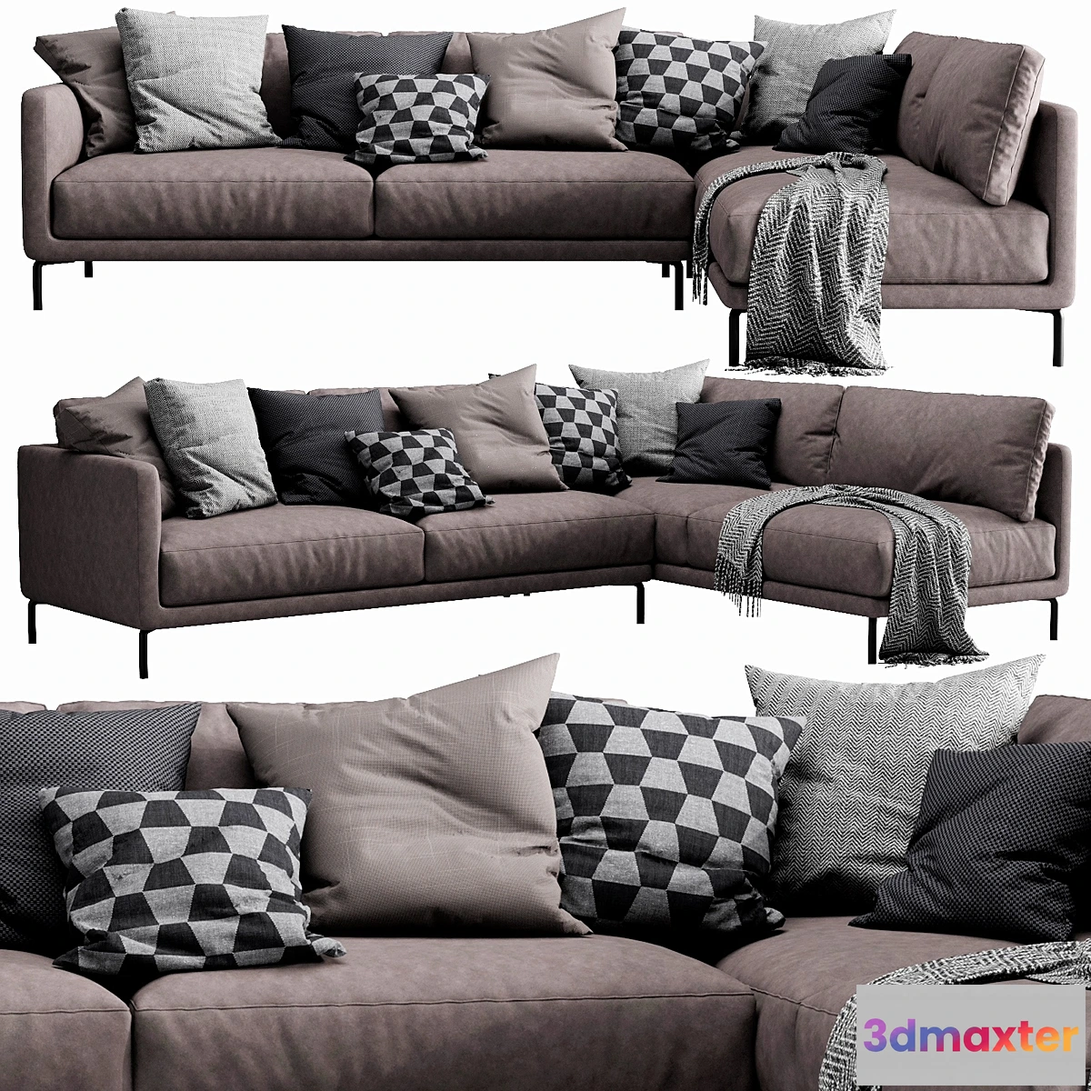1348416 - Interface Coco Sectional 4 3D Max