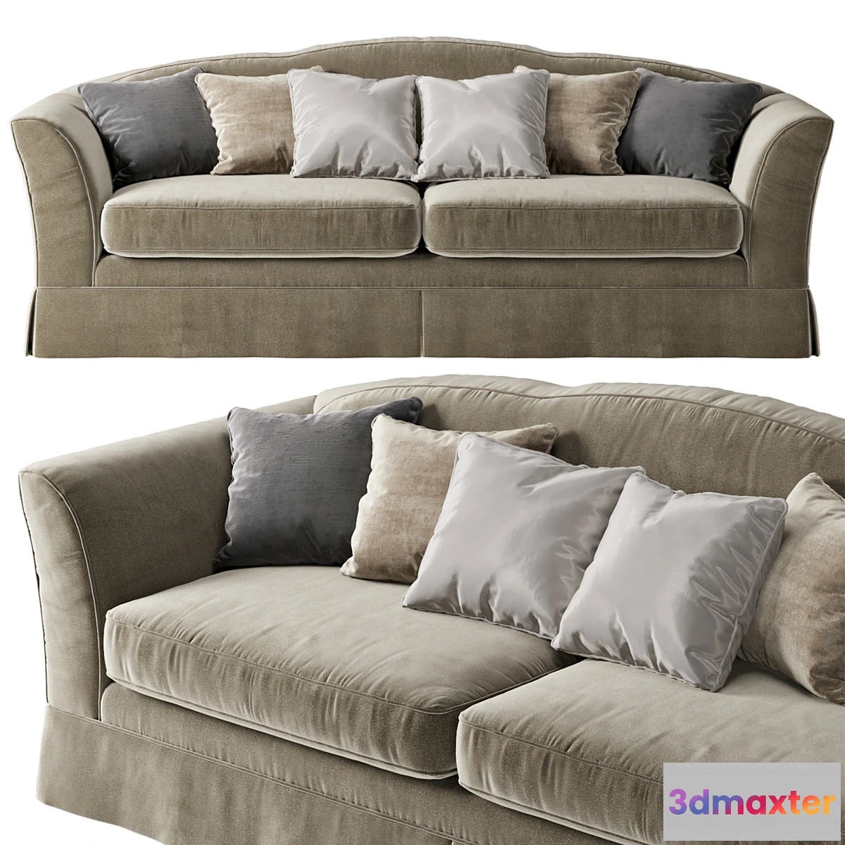 1348536 - TOSCONOVA Margot sofa 3D Max